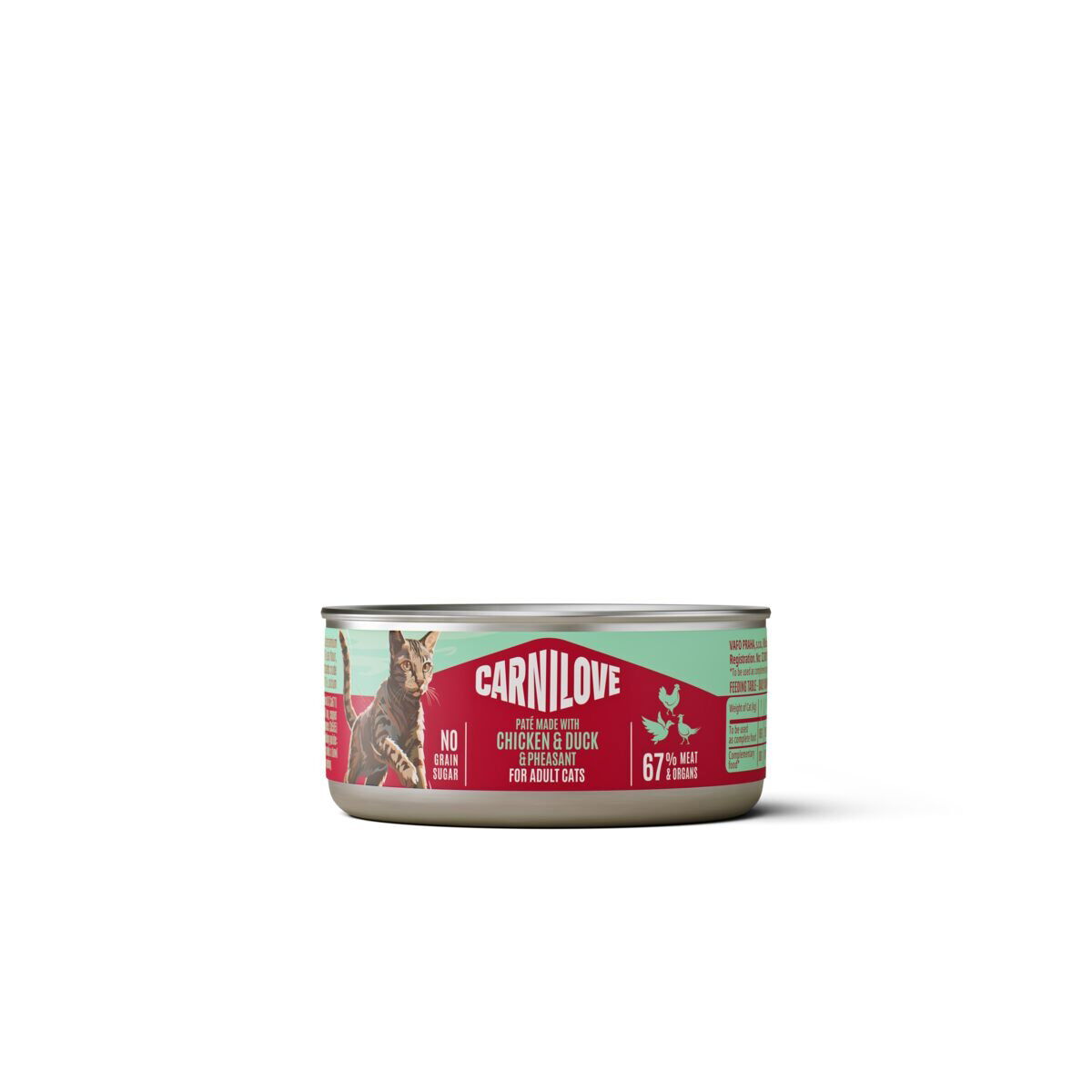 CARNILOVE cat CAN pate chicken, duck & pheasant