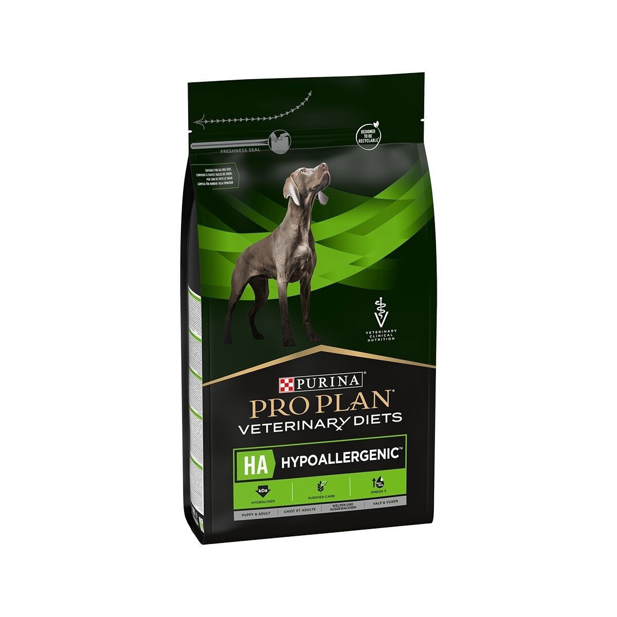 Purina Pro Plan Veterinary Diets Dog HA Hypoallergenic | Veterinärfoder - Veterinärfoder till hund - Veterinärfoder för foderallergi hos hund | DogStyle