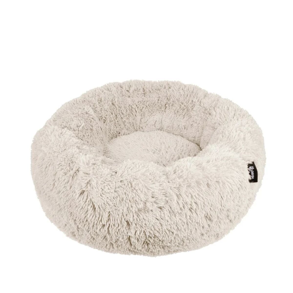 District 70 Fuzz Donut Hundbädd Ljusbeige