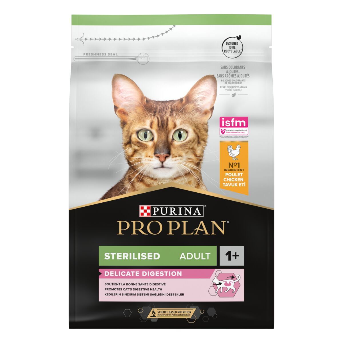 Sterilised Delicate Digestion Kyckling kattfoder - 1,5 kg