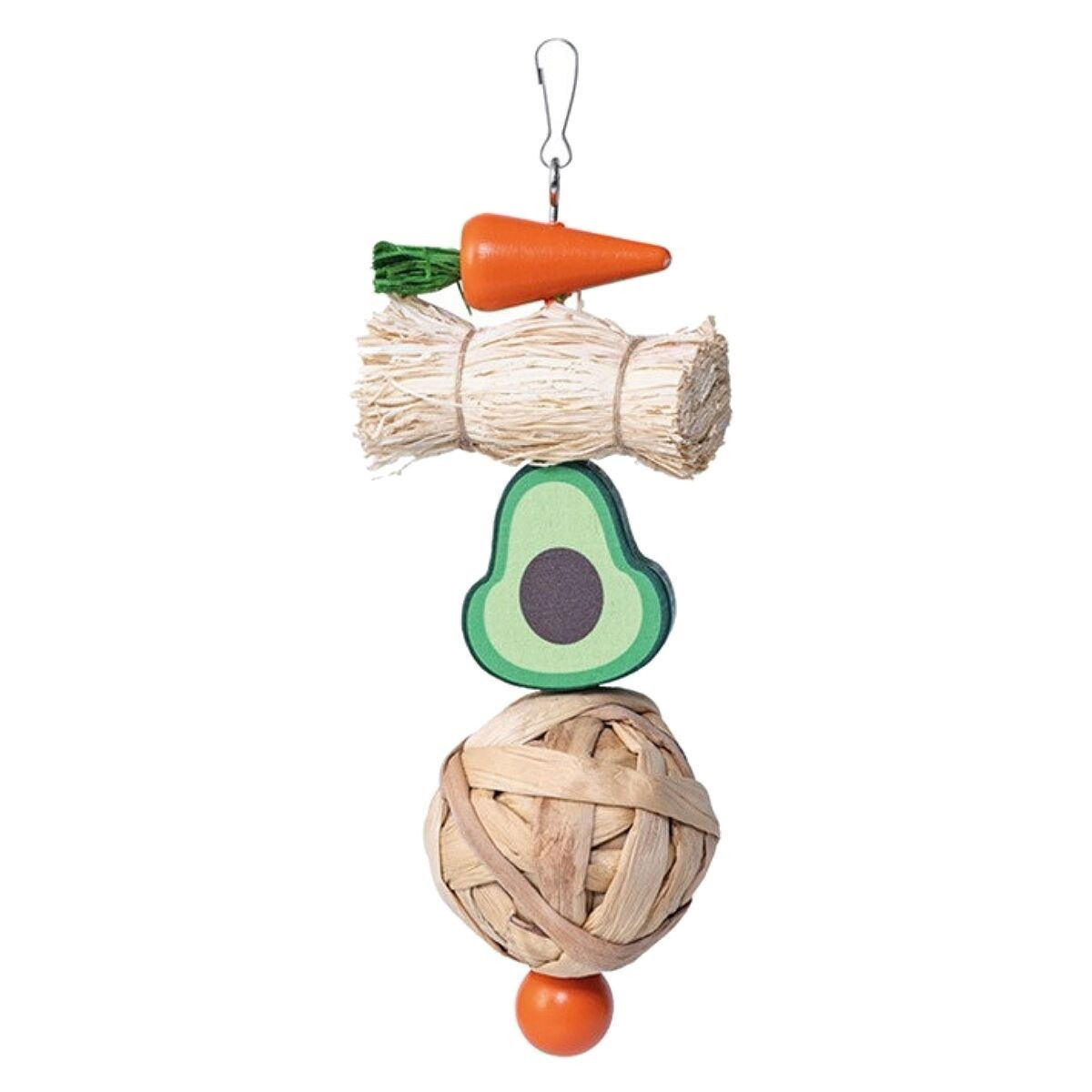 Quapas! Hängande Gnagarleksak Avocado | Övriga djur - Kanin - Kaninleksaker | DogStyle