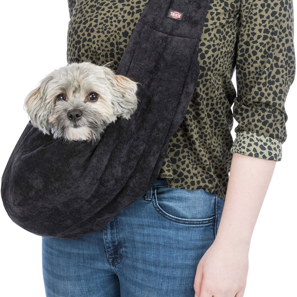 Trixie Soft front carrier, black