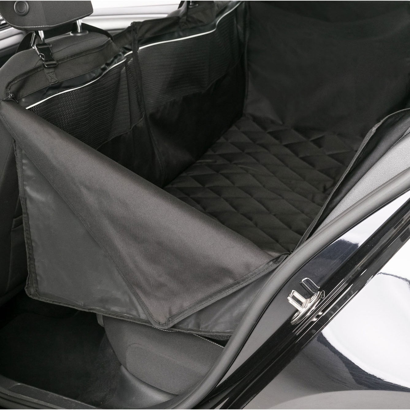 Trixie black car seat cover, 155x130cm