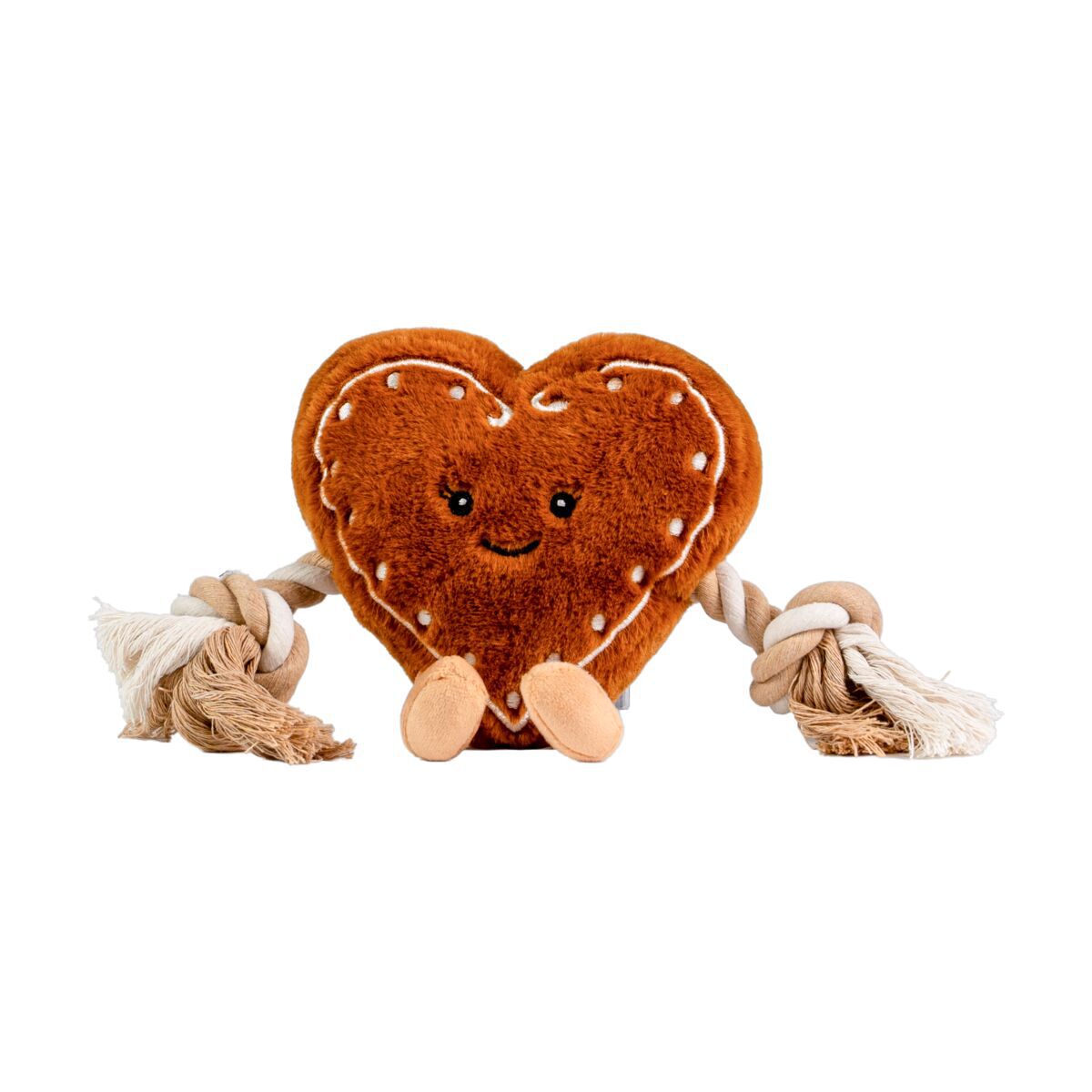 Little&Bigger Xmas Delicatesses Pepparkaka med Rep Hundleksak 33 cm