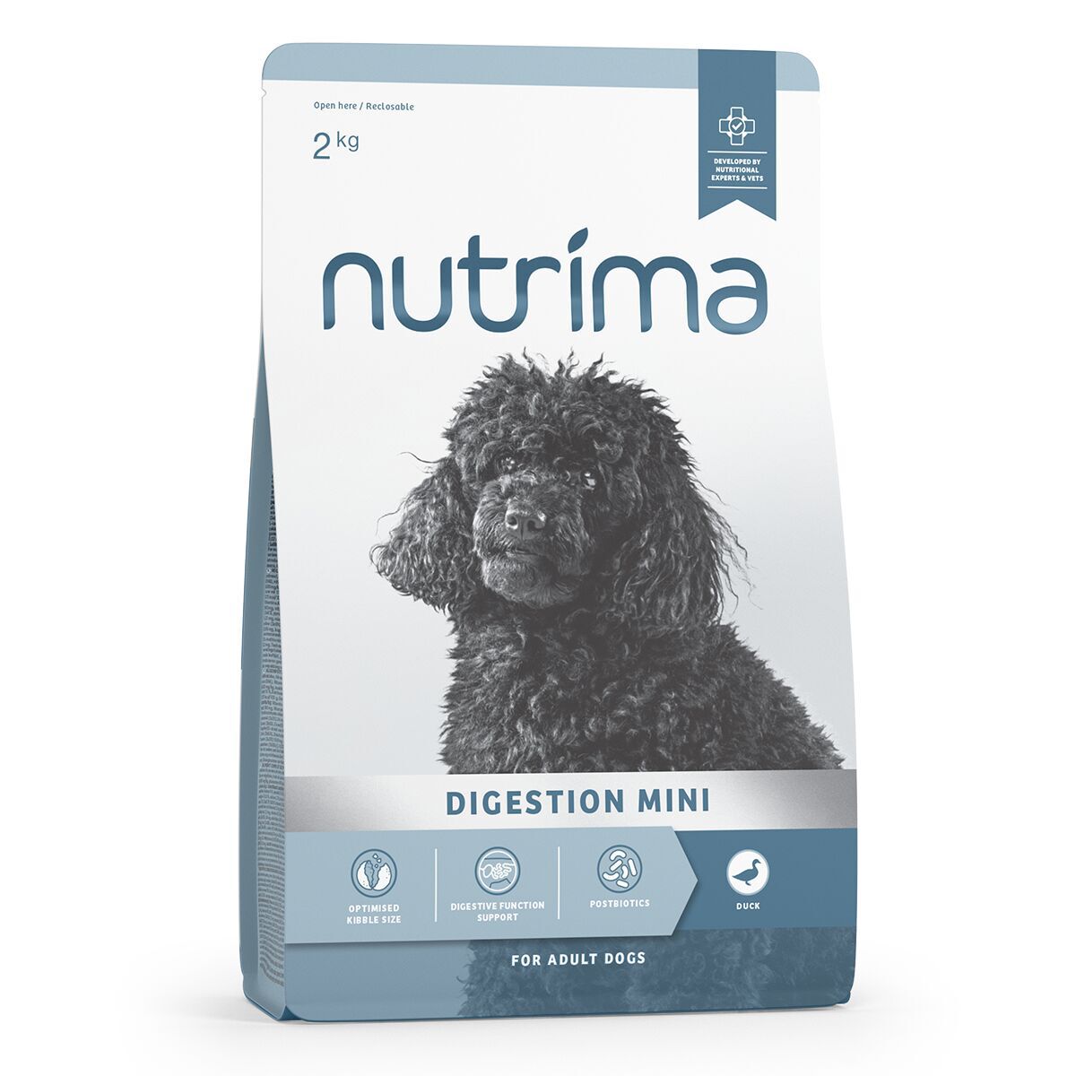 Nutrima Dog Adult Digestion Mini Duck Torrfoder till Hund