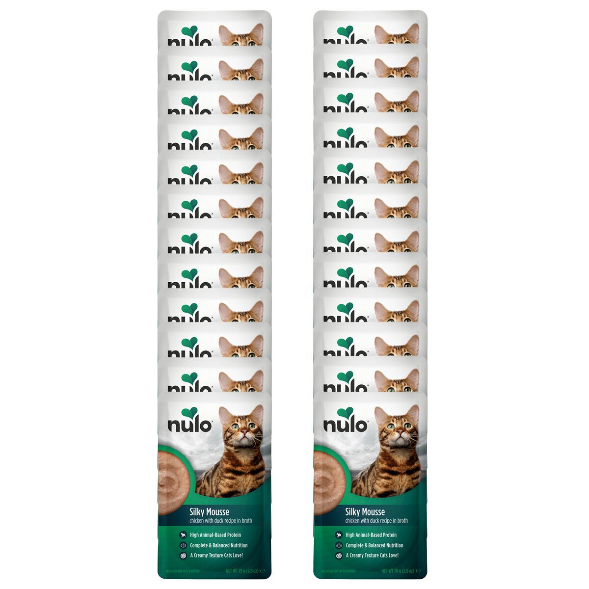 Nulo Silky Mousse Cat Chicken with Duck in Broth pouch 79g