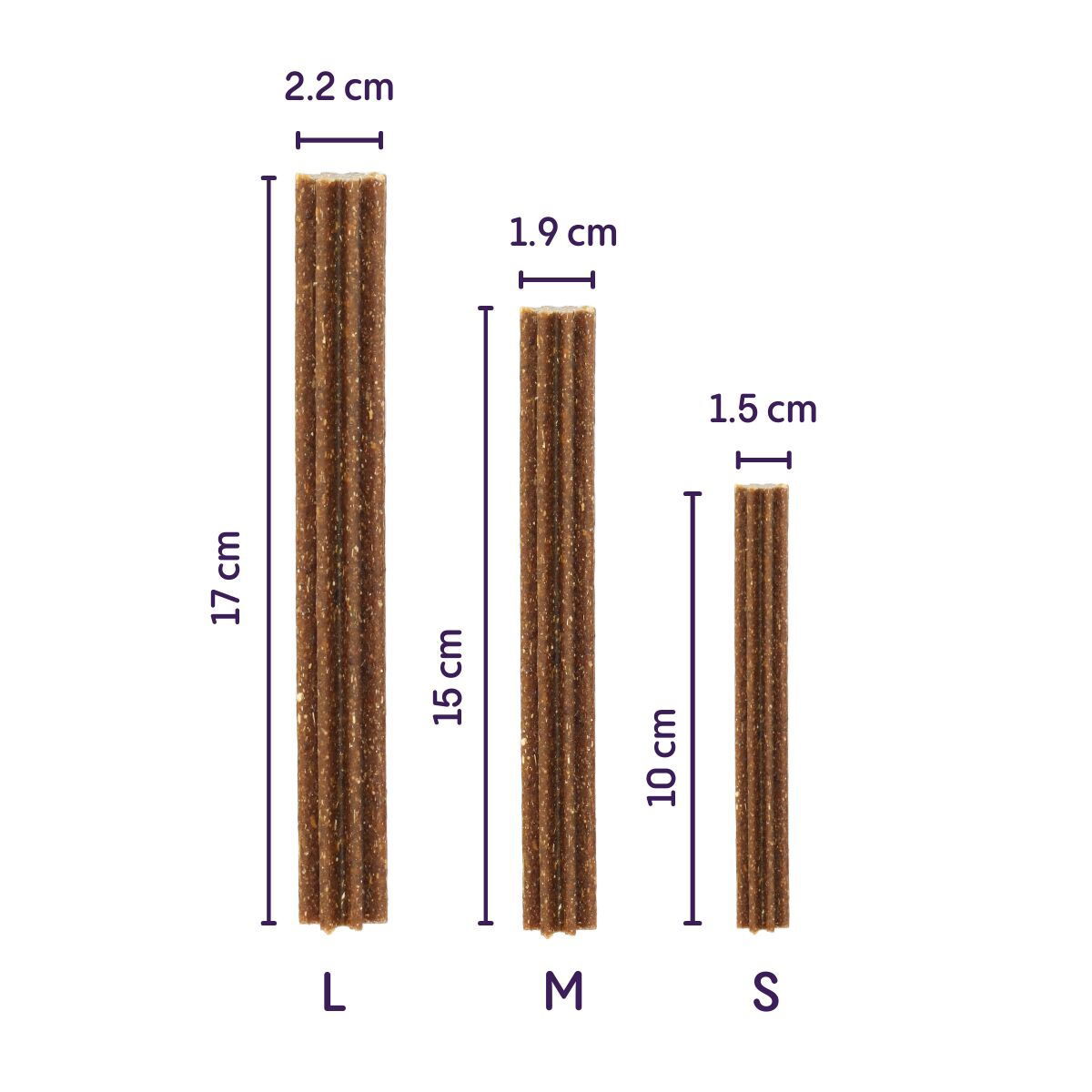 Petgood dental sticks with insect protein