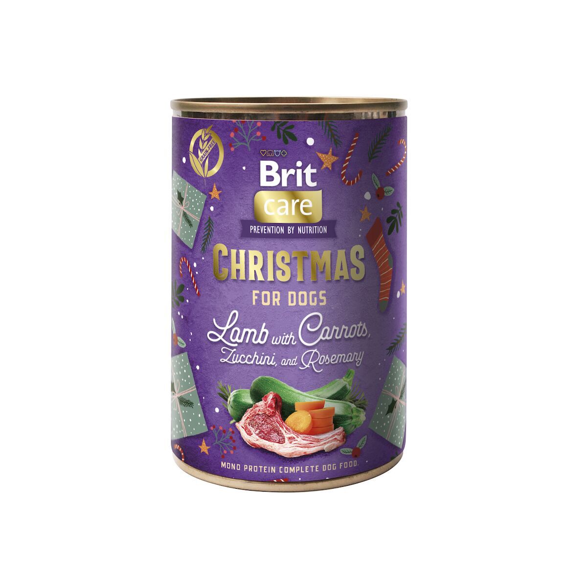 Brit Care Dog Adult Christmas Monoprotein Lamb 400 g