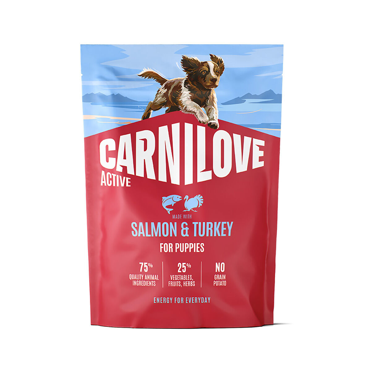 Carnilove Puppy Active Salmon & Turkey Torrfoder till Valp