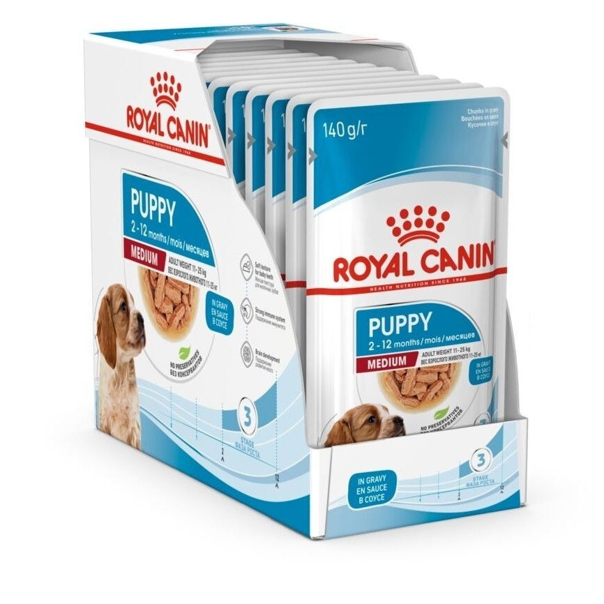 Royal Canin Medium Puppy Gravy våtfoder för hundvalp