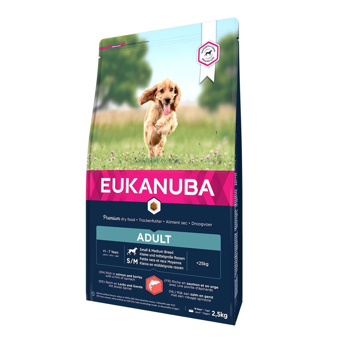 Eukanuba Dog Adult Small & Medium Breed Salmon & Barley