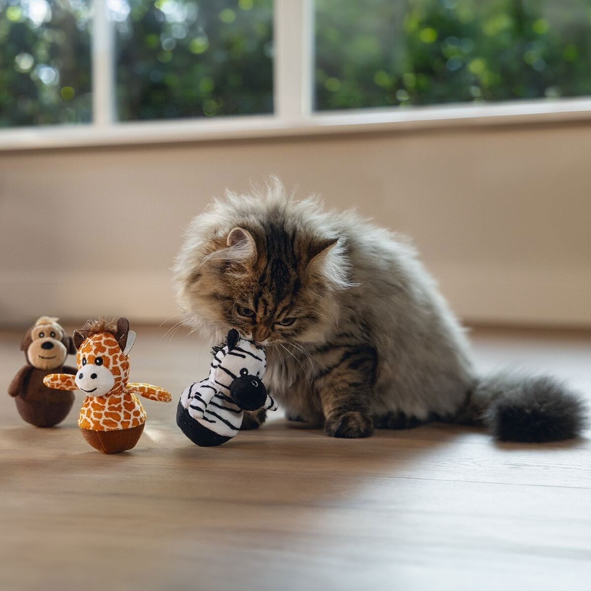 Beeztees Jungle Cat Wobblers assorted