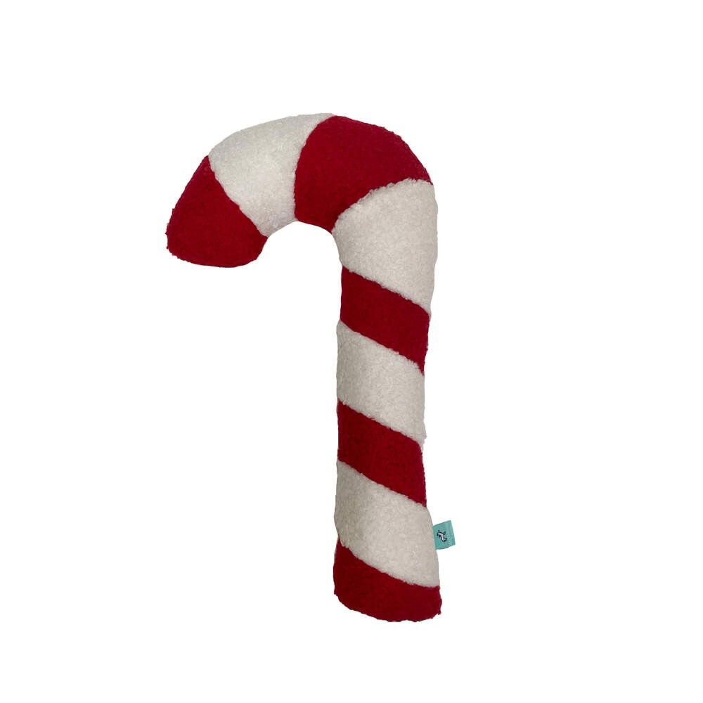 Bark-A-Boo Tufflove Holiday Candycane S