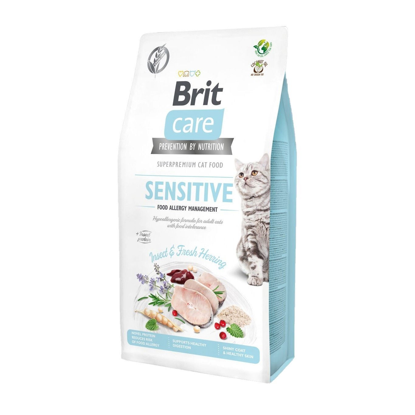 Brit Care Cat Grain Free Sensitive Insect & Fresh Herring