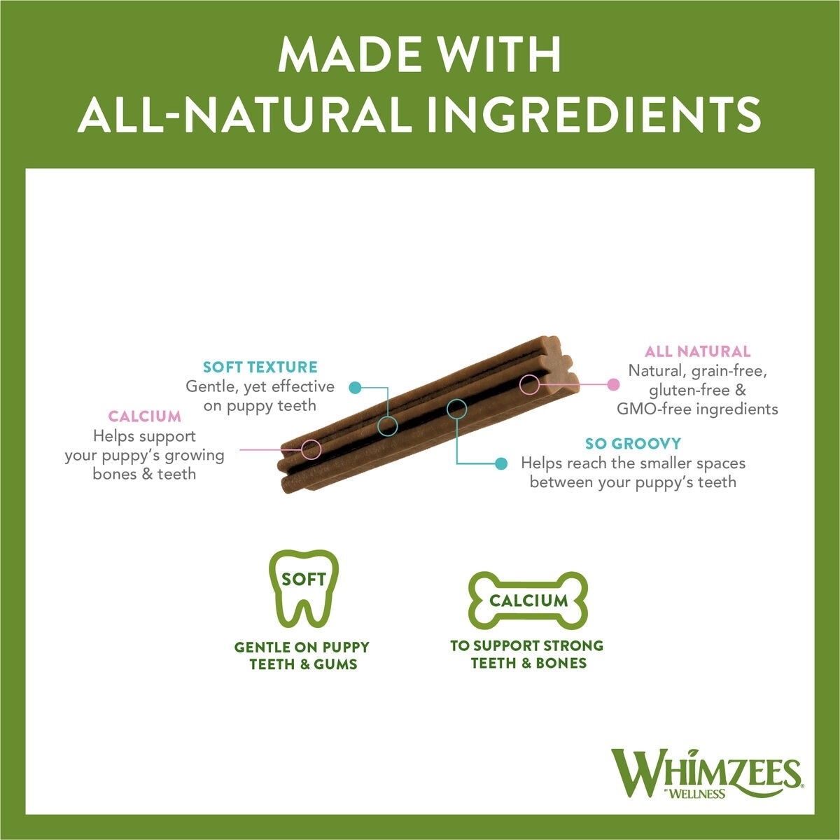 Whimzees Value Bag Puppy