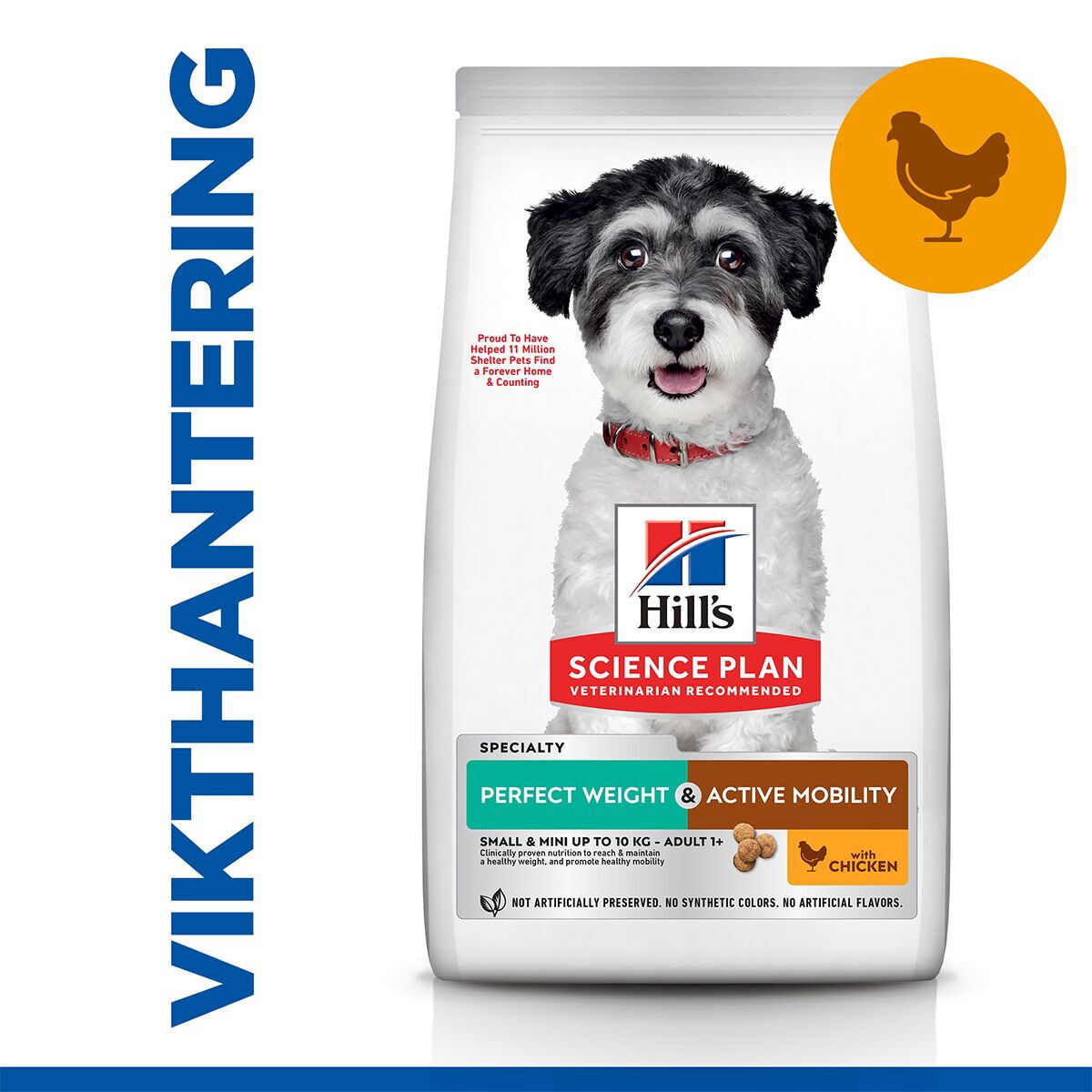 HILL'S SP per.wght & act. Mob. S&Mi Ad ky