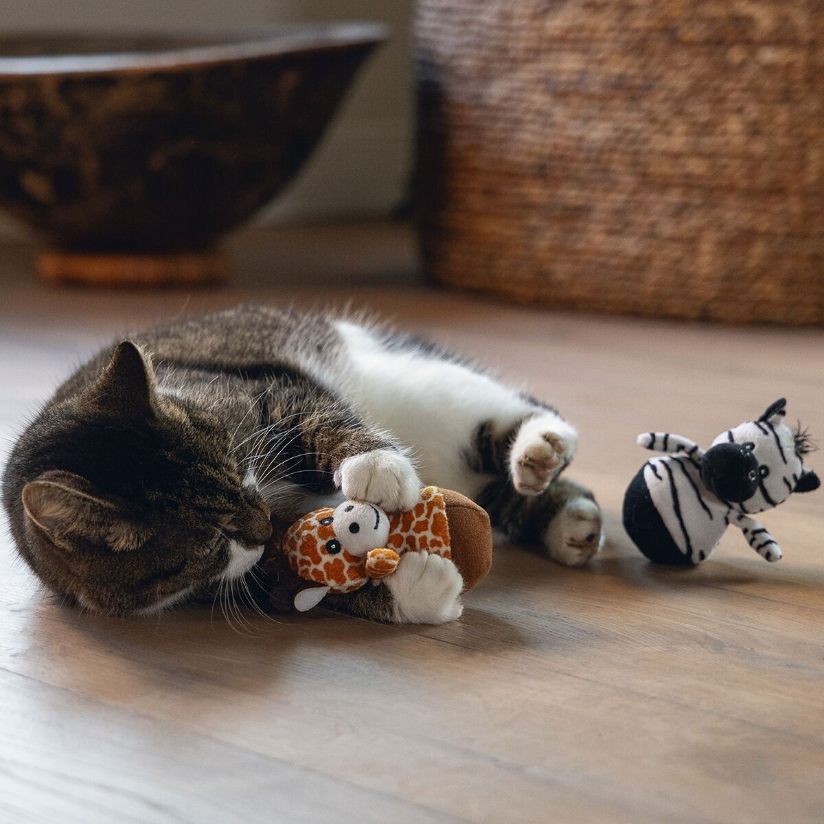 Beeztees Jungle Cat Wobblers assorted