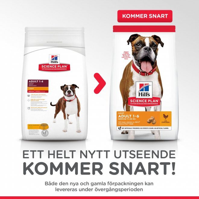 Hill's Science Plan Dog Adult Light Chicken