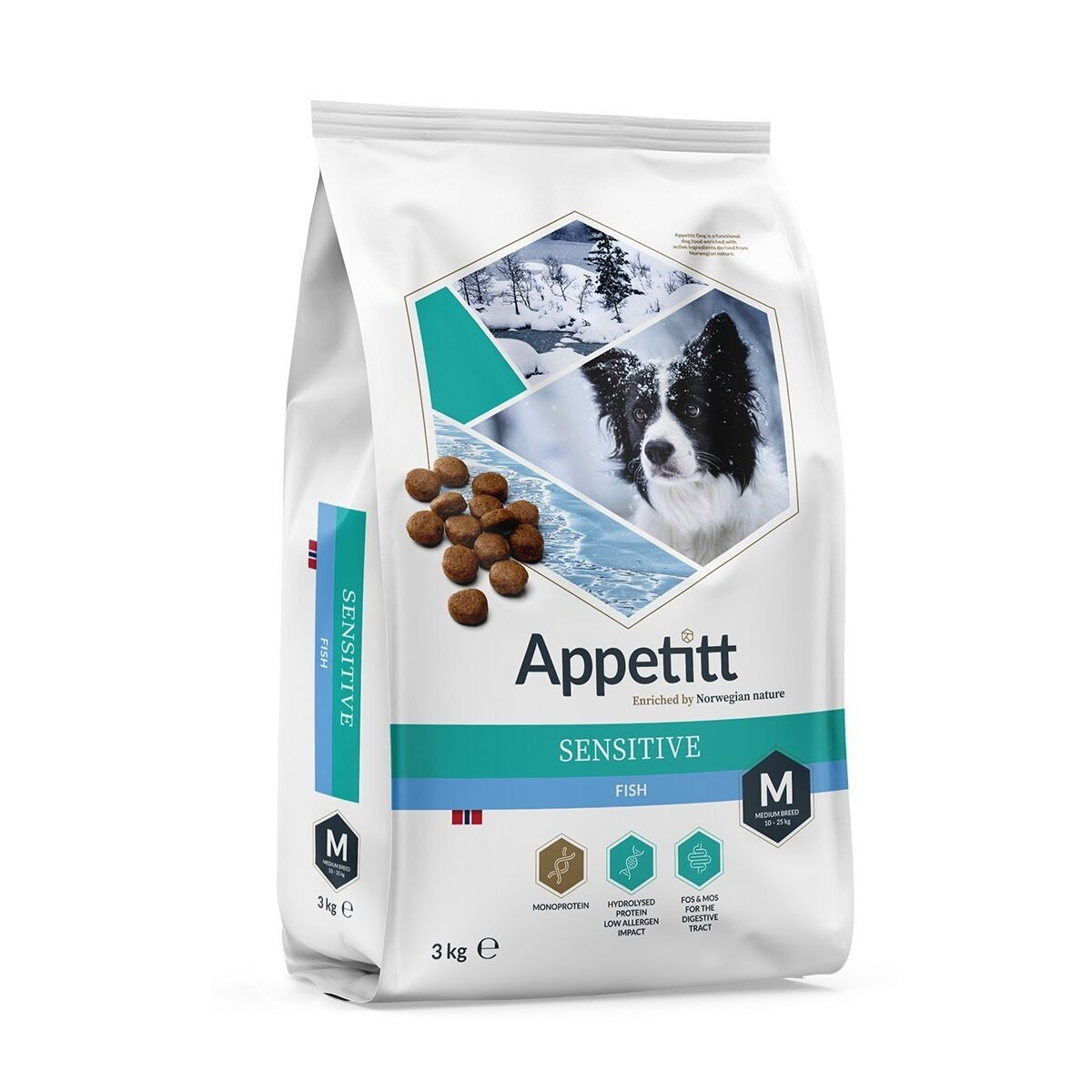 Appetitt Dog Sensitive Medium Fish
