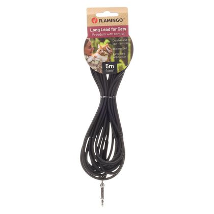 Flamingo Caspar Koppel till Katt Svart 5 meter
