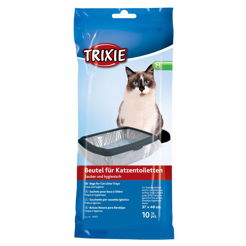 Trixie Kattlådspåsar 10-pack 37 x 48 cm