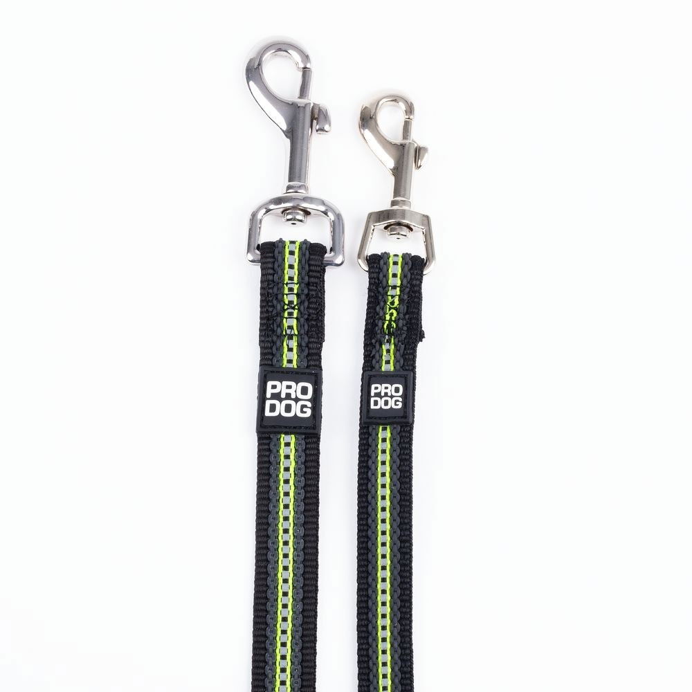 Pro Dog Grip leash reflective neon