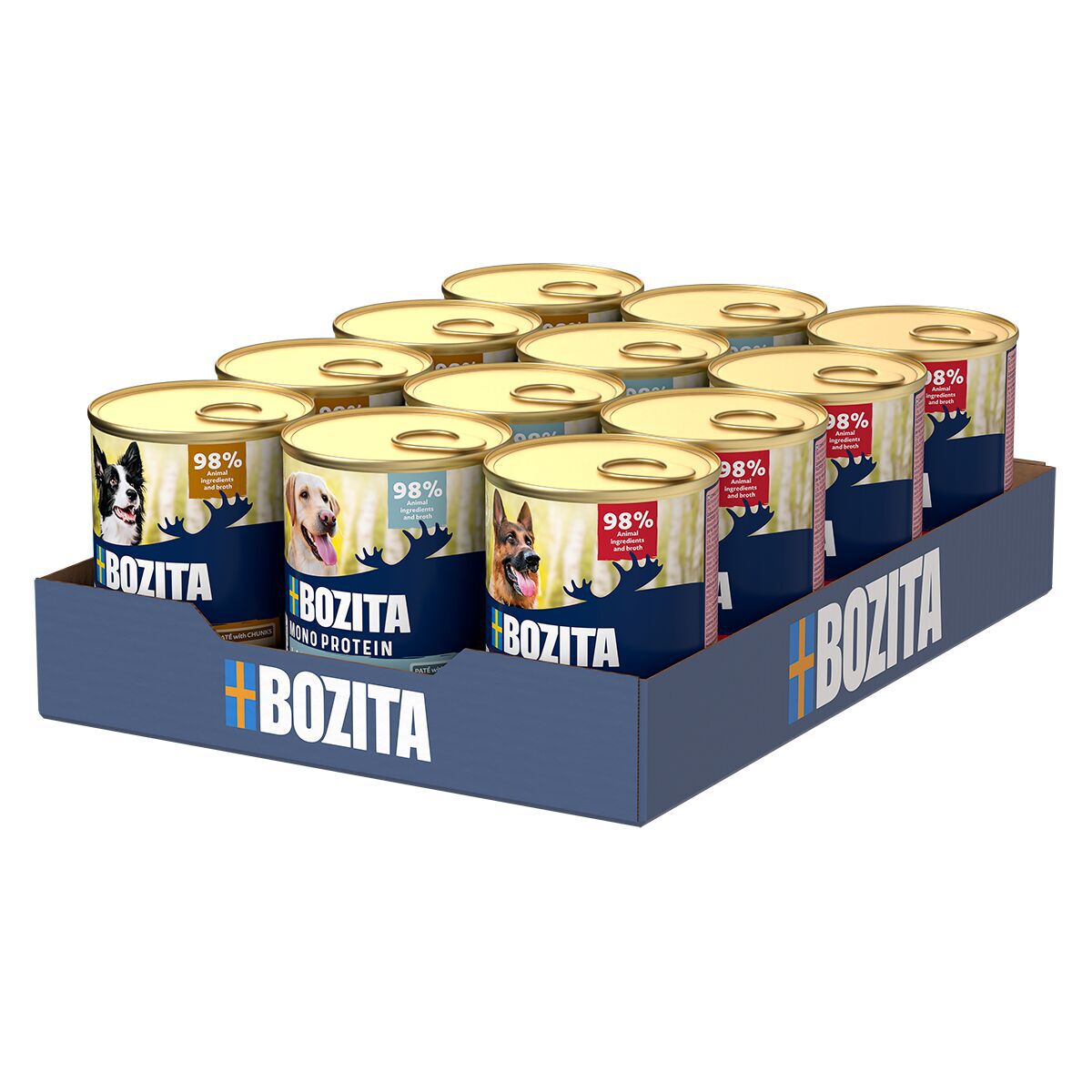 Bozita Paté Våtfoder till Hund 12x400 g | Hund - Hundmat - Våtfoder till hund | DogStyle