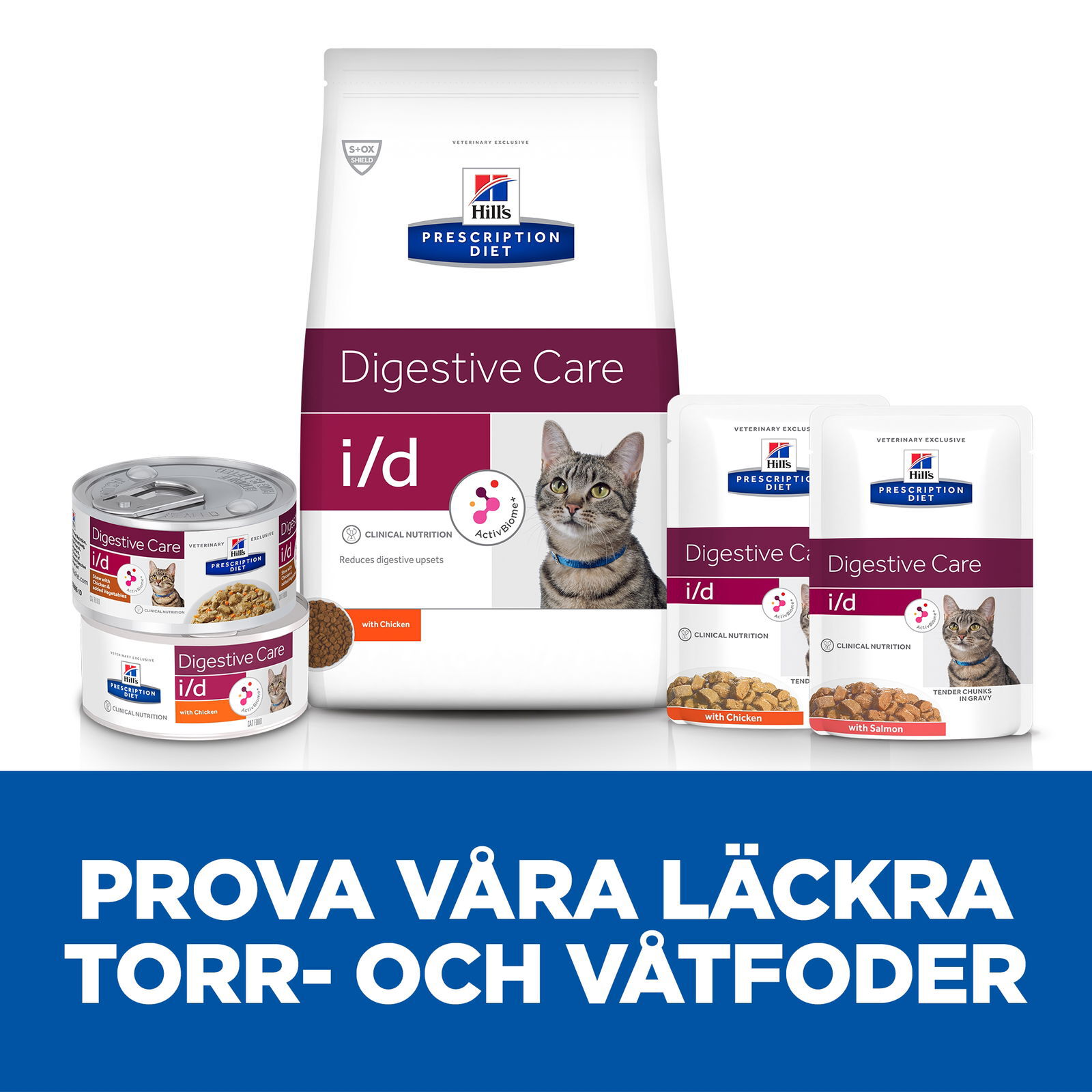 Hill's PRESCRIPTION i/d Stew för katter Kyckling&grönsaker 