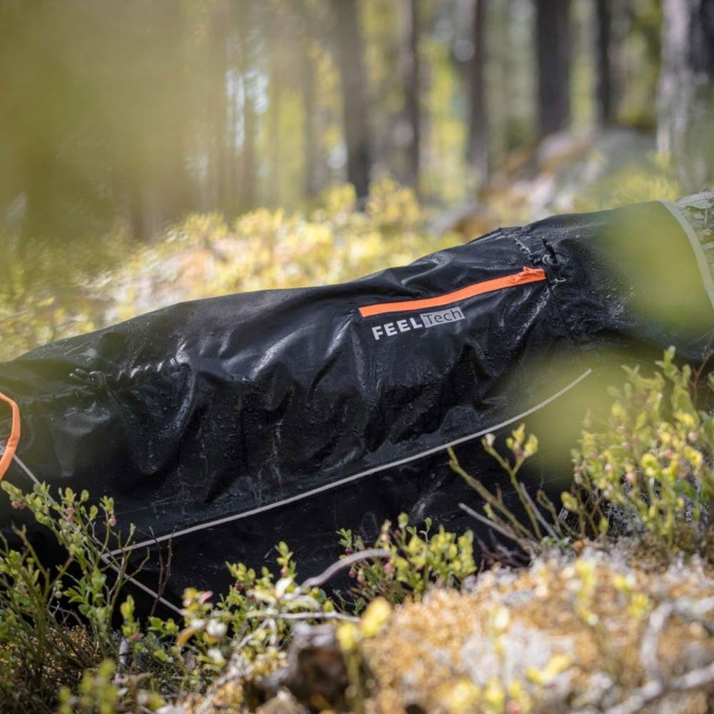 Feel Active Kiruna raincoat black