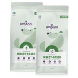 Petgood Adult Hundfoder med Insektsprotein 2x12 kg