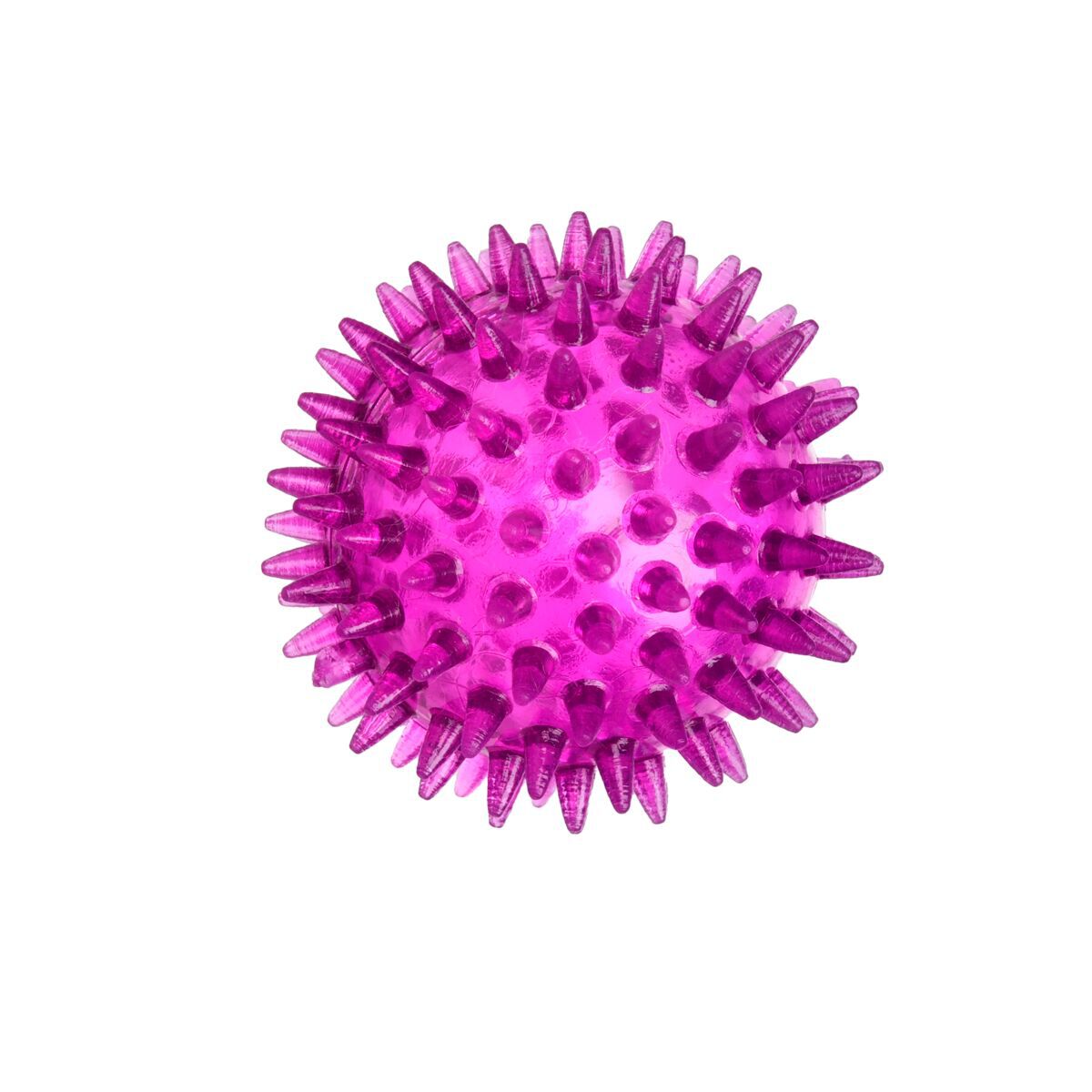 Little&Bigger TPR Piggboll till Hund Lila 6 cm