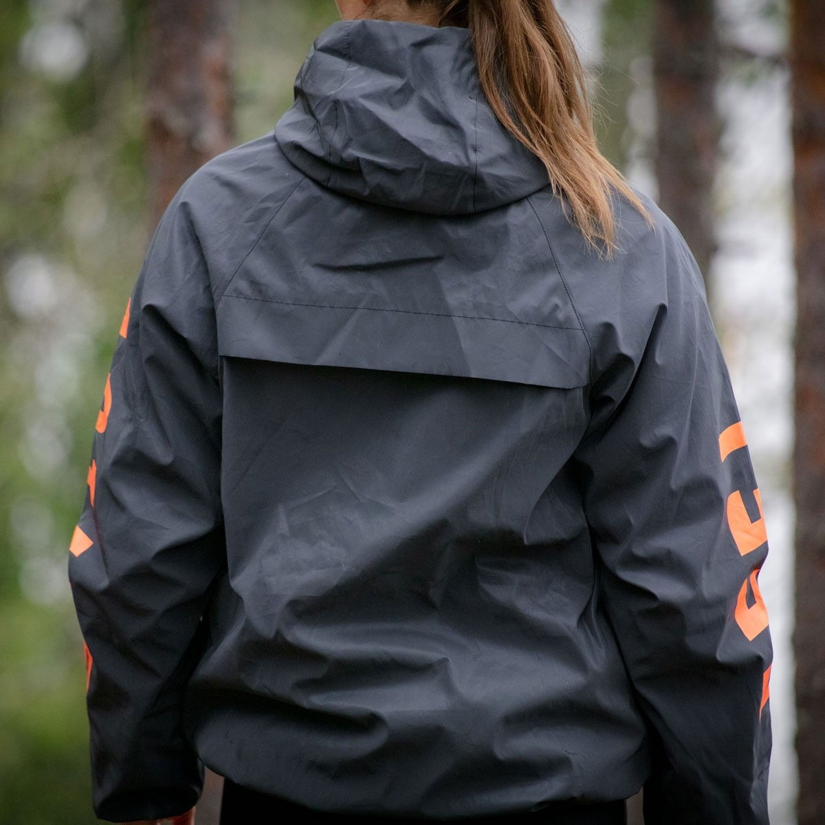 Feel Active Reflective owner jacket dk grey