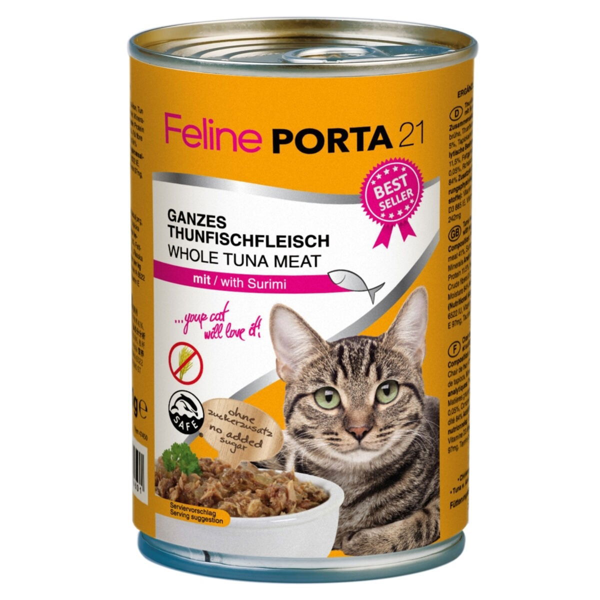 Feline Porta 21 Tonfisk och Krabba