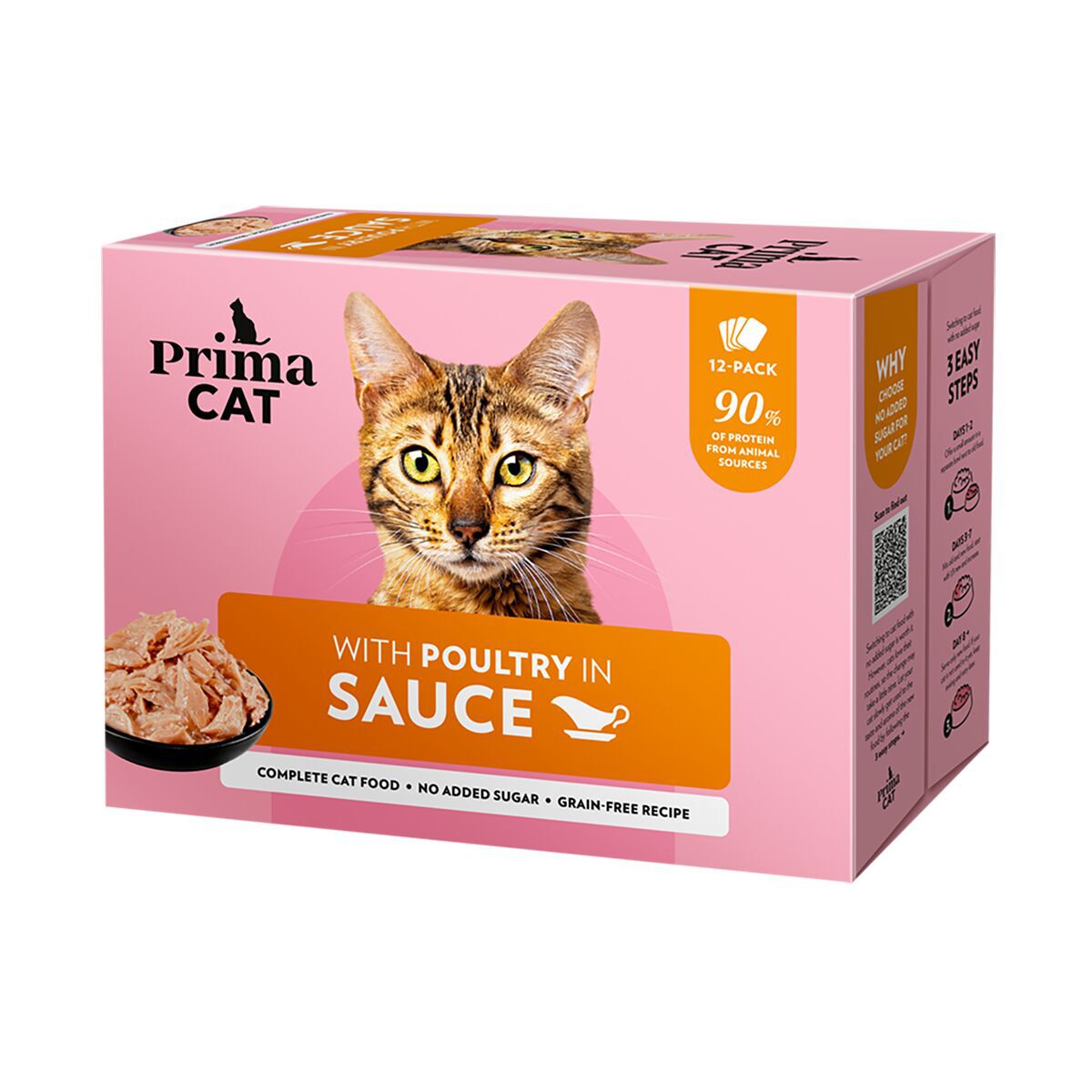 PrimaCat Poultry in Gravy 12x85 g