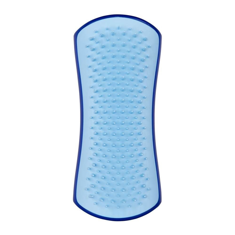 Pet Teezer De-Shedding Brush for undercoat sky blue small