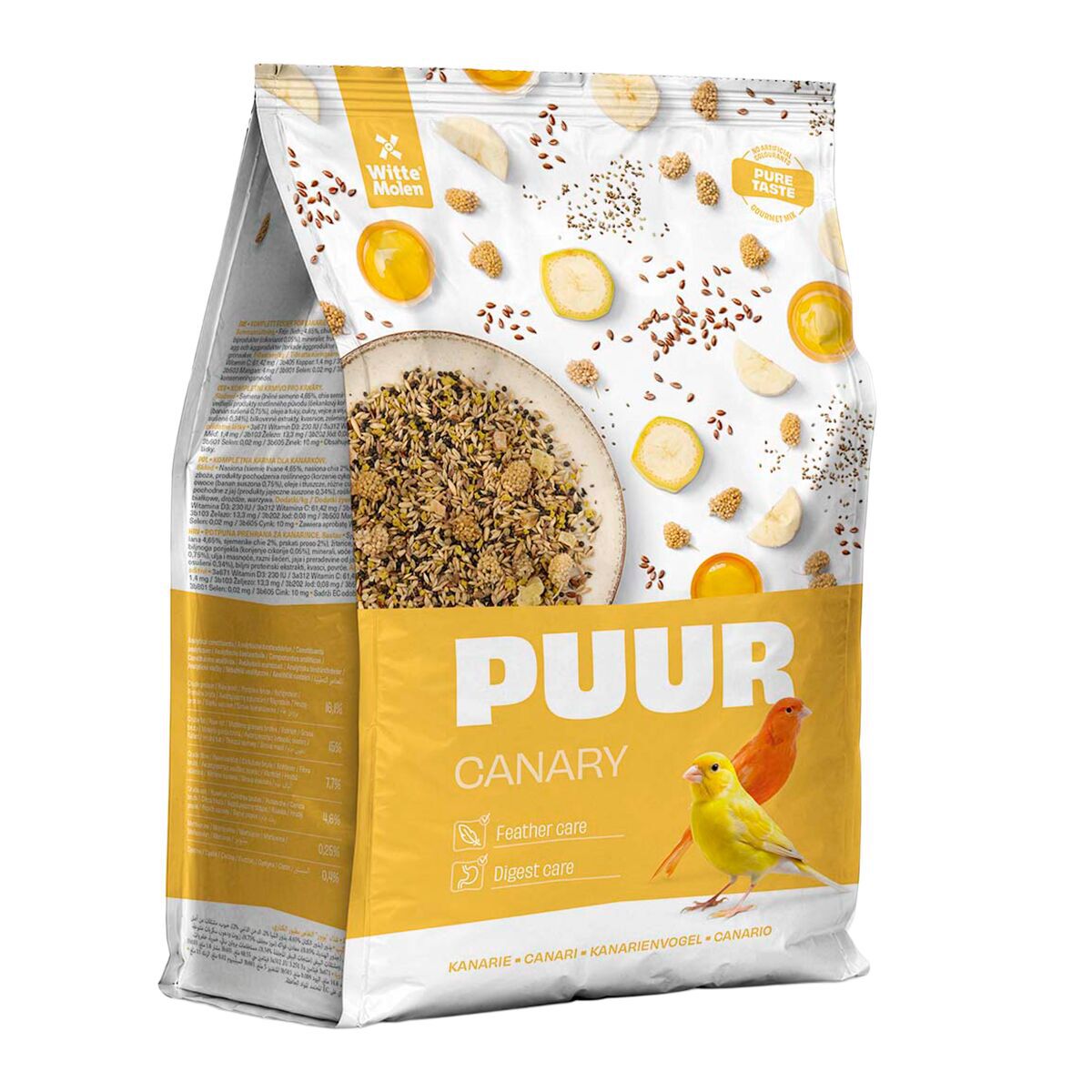 PUUR Canary Fågelmat till Kanariefågel