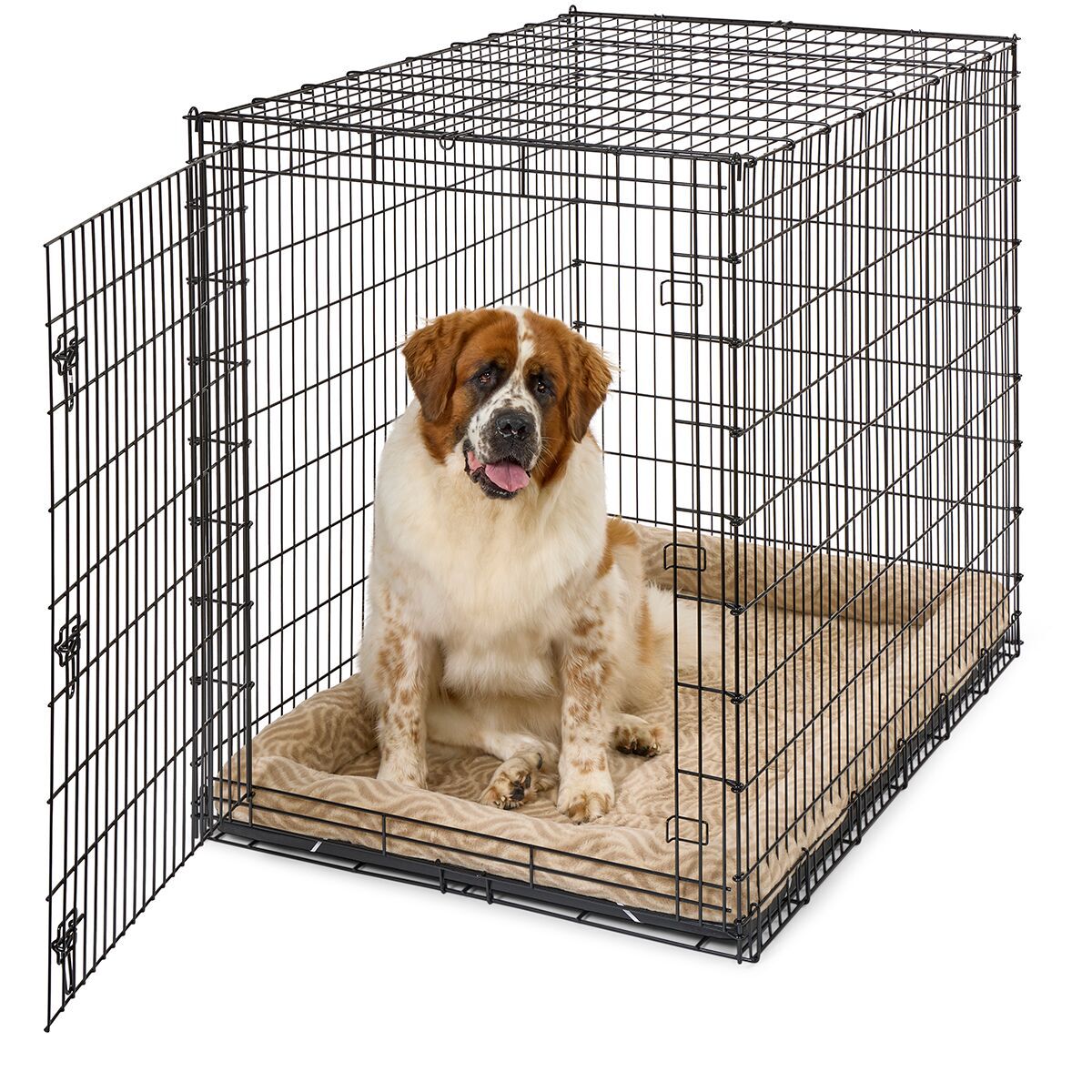 Midwest QuietTime Wave Pet Bed Tan