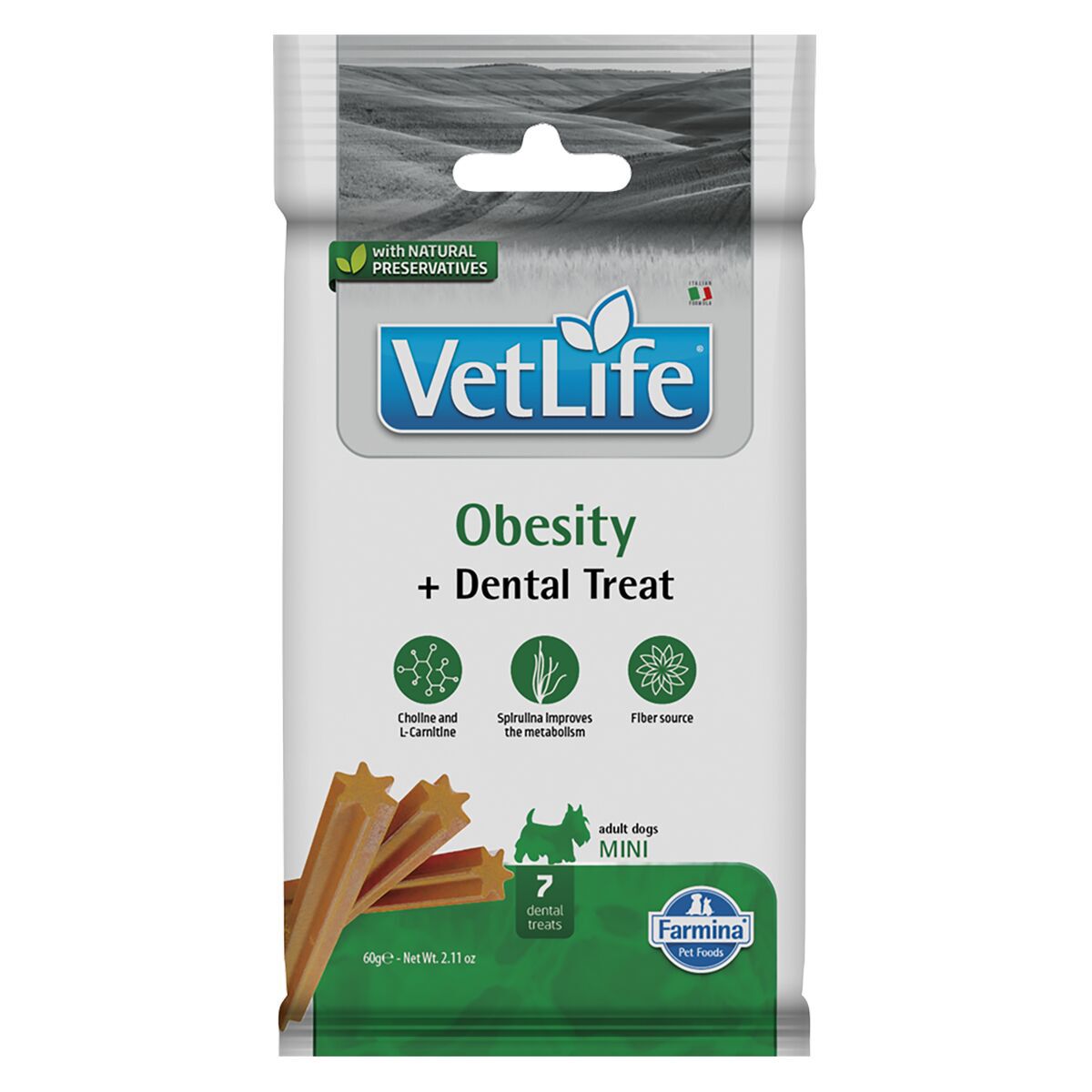Farmina Vet Life Dental Obesity Mini 60 g