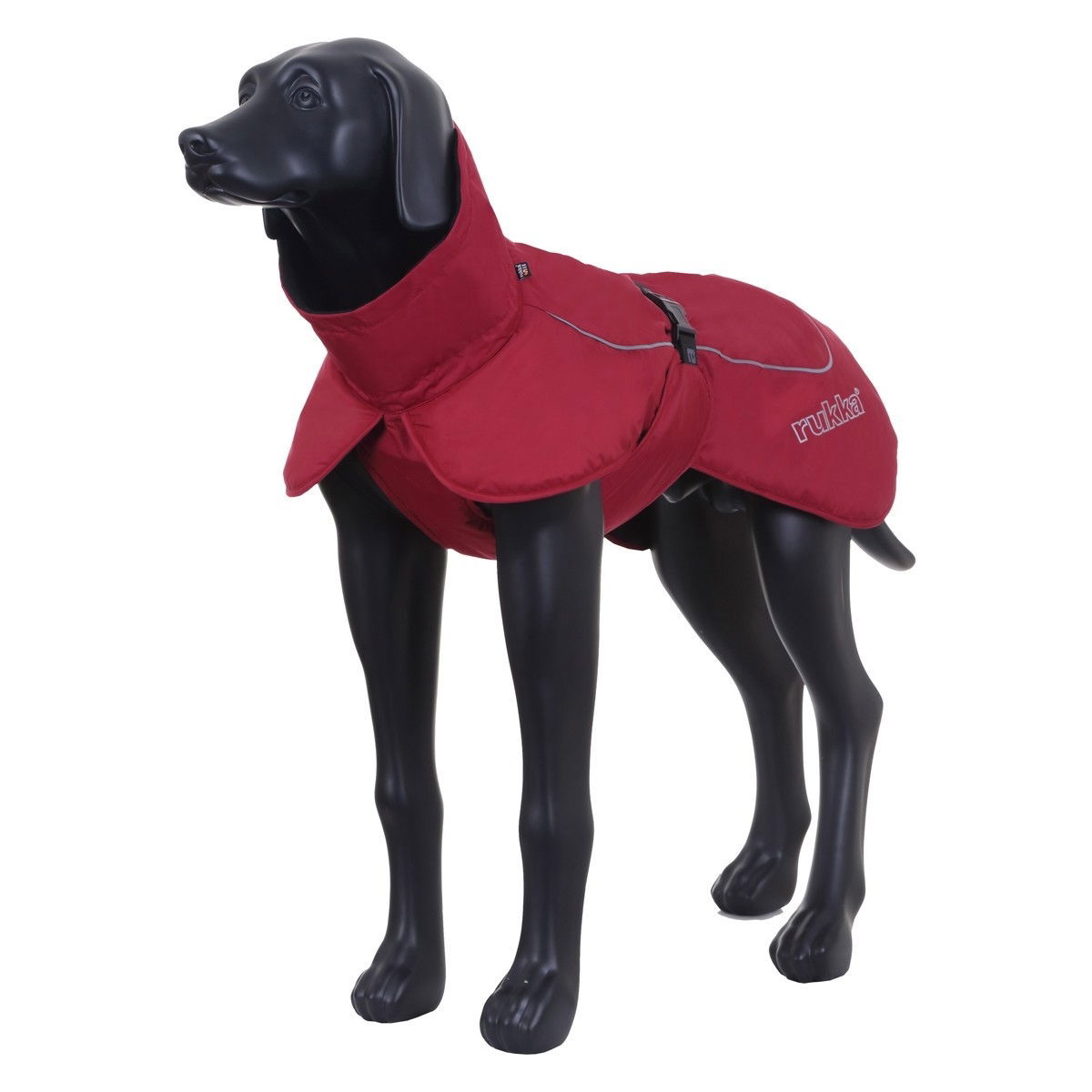 Rukka Stormy winter jacket red