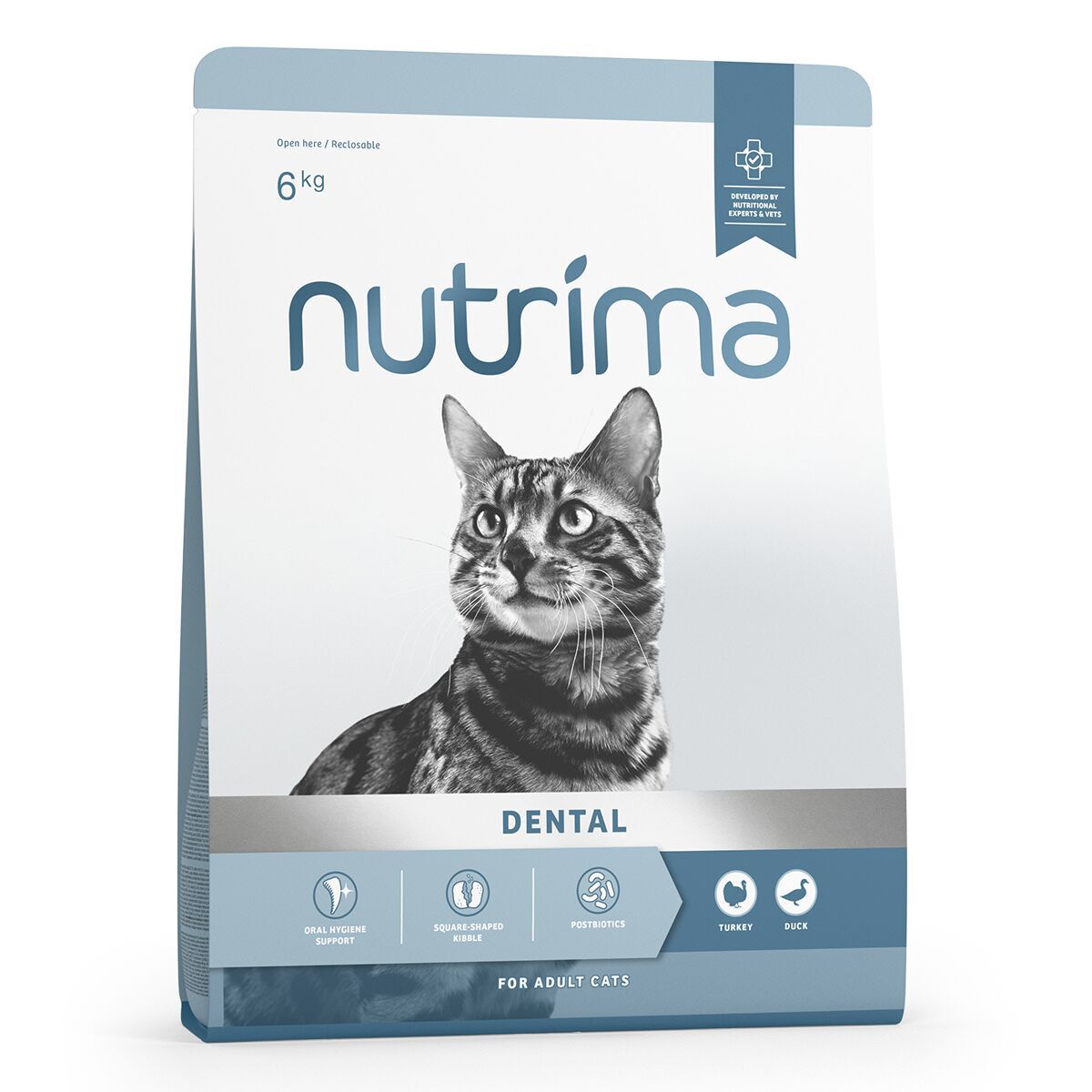 Nutrima Cat Adult Dental Turkey & Duck Torrfoder till Katt