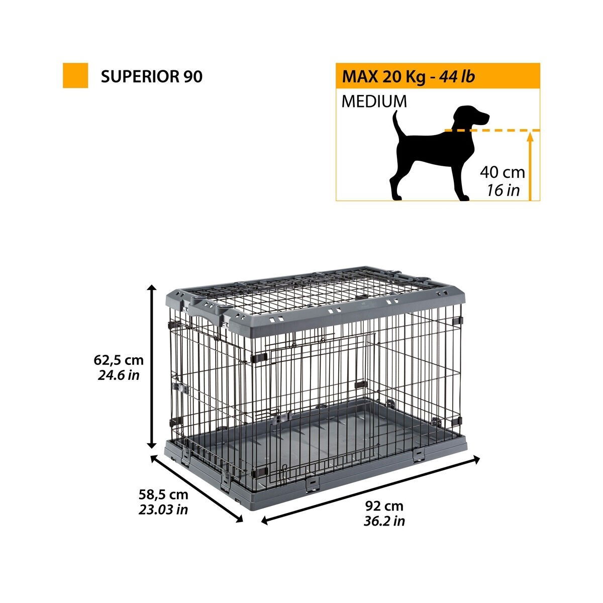 Ferplast Superior dog cage