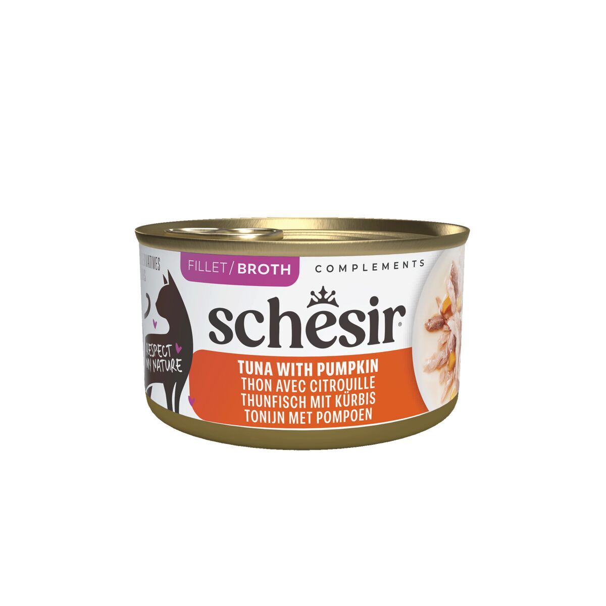 Schesir Cat Adult Tuna & Pumpkin Gravy 70 g