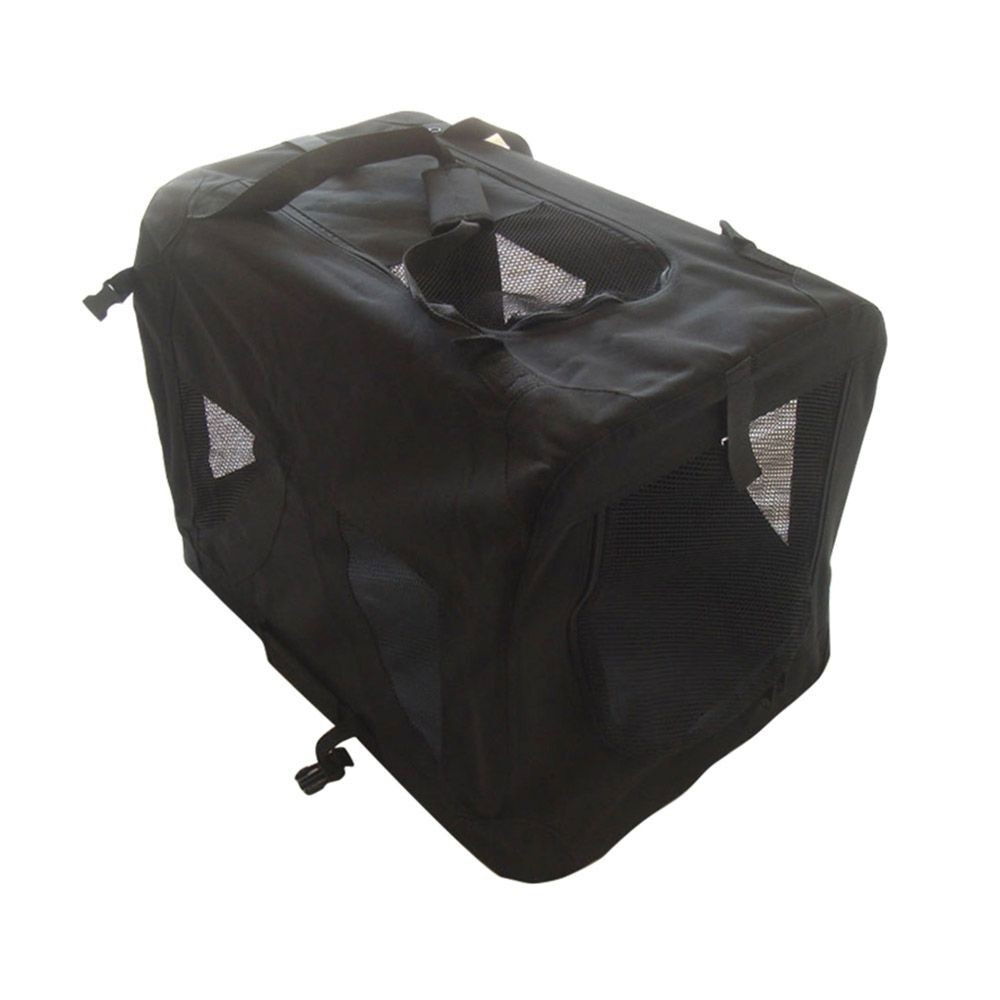 Little&Bigger SoftKennel nylonbur svart 