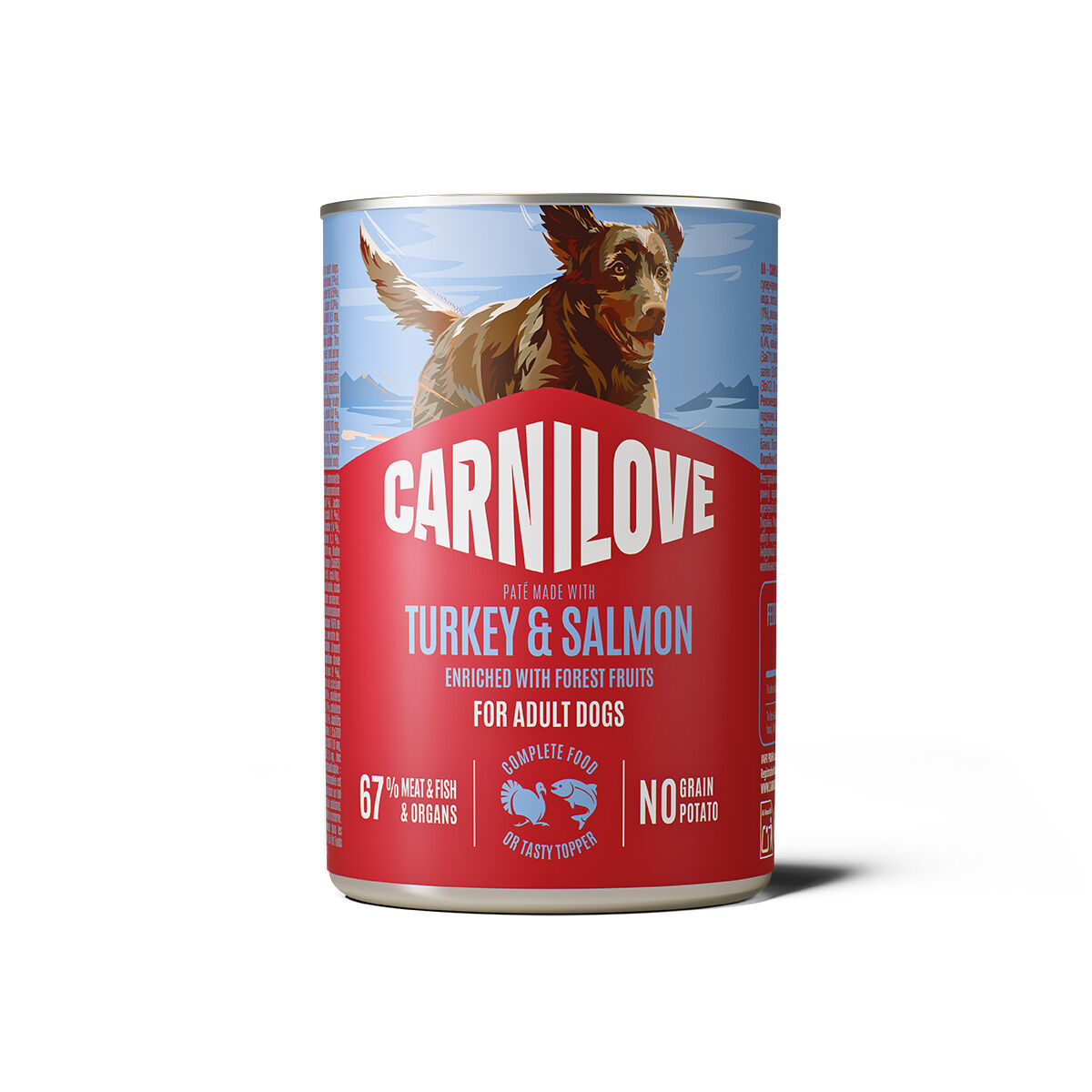 Carnilove Dog Adult Salmon & Turkey Paté Våtfoder till Hund 400 g | Hund - Hundmat - Våtfoder till hund | DogStyle