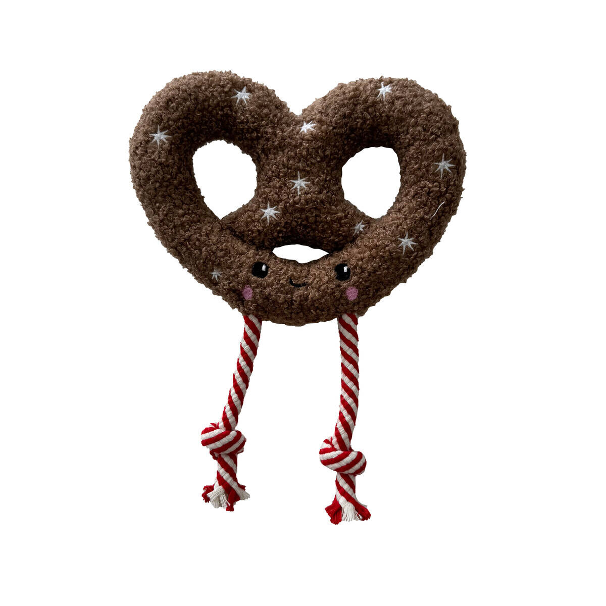 Bark-A-Boo North Pole Letters Kringla med Rep Hundleksak 28 cm