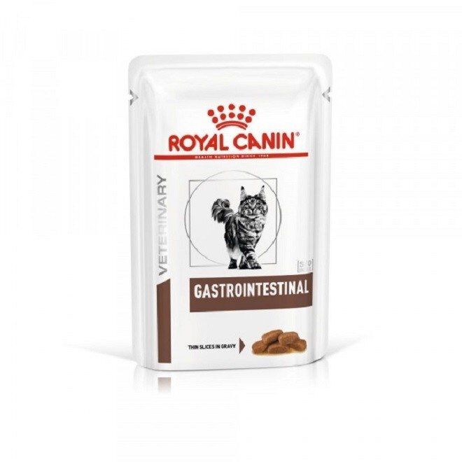 Royal Canin Veterinary Diets Gastrointestinal Thin Slices In Gravy våtfoder för katt