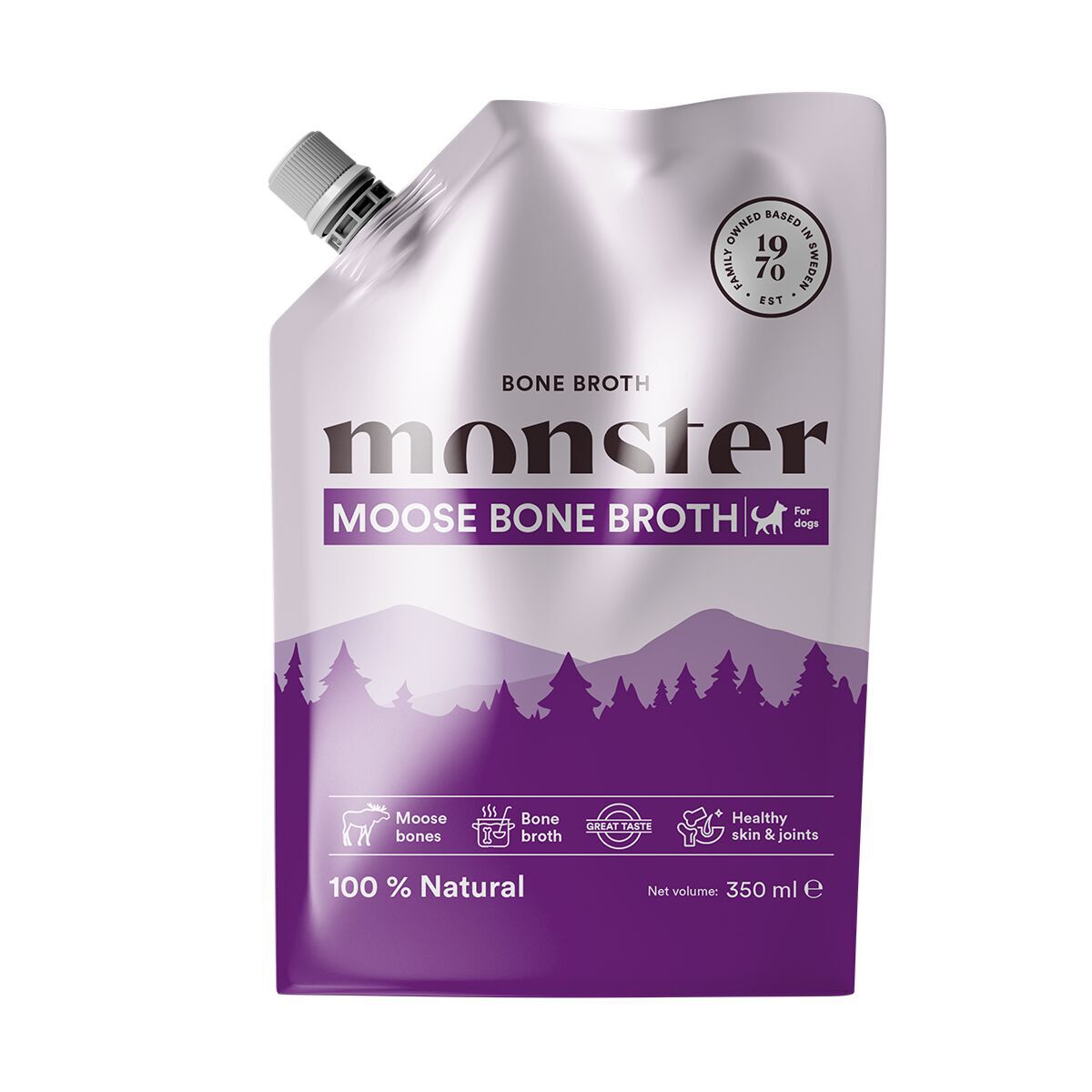 Monster Bone Broth Moose | Hund - Hundmat - Våtfoder till hund | DogStyle