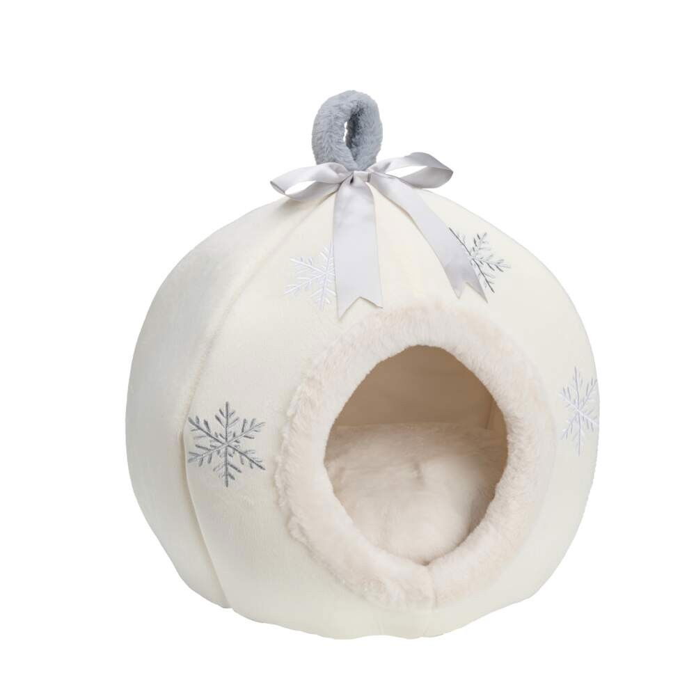 Little&Bigger Seasons Classics bauble cat cave white