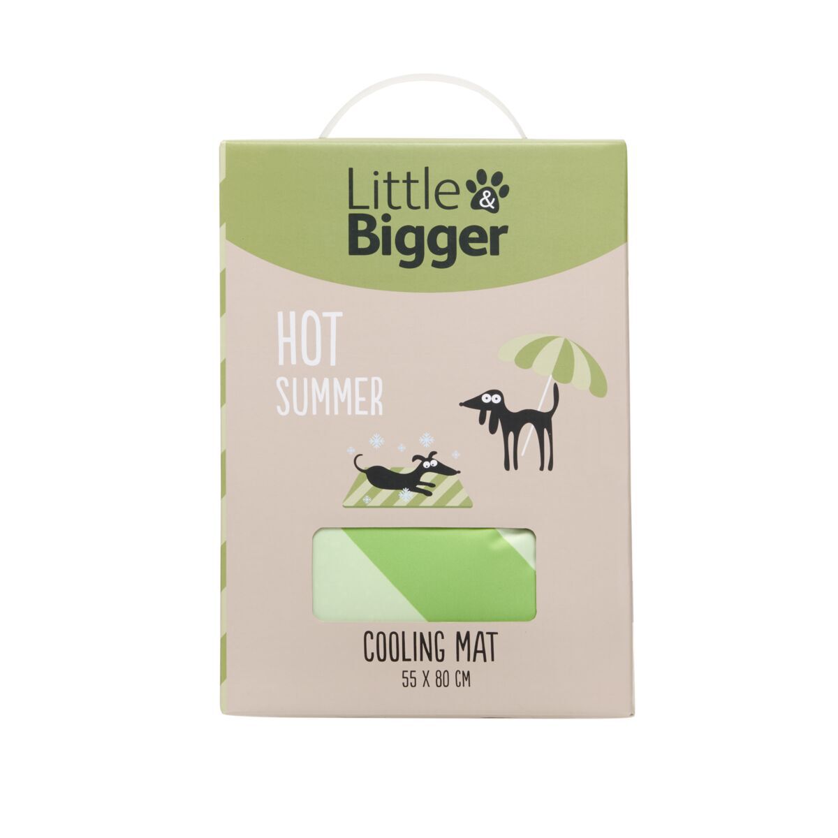 Little&Bigger Hot Summer cooling mat juicy greens