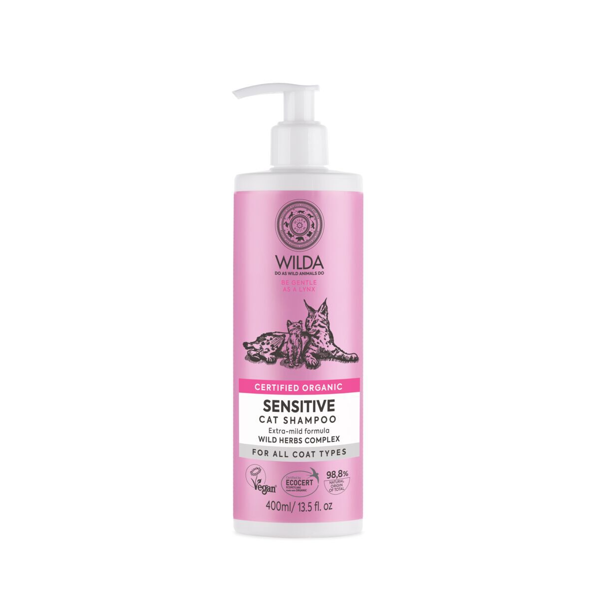 Wilda Siberica Sensitive Cat Schampo 400 ml